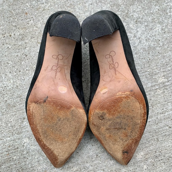 Jessica Simpson Black Heels Size 9 - Picture 2 of 6